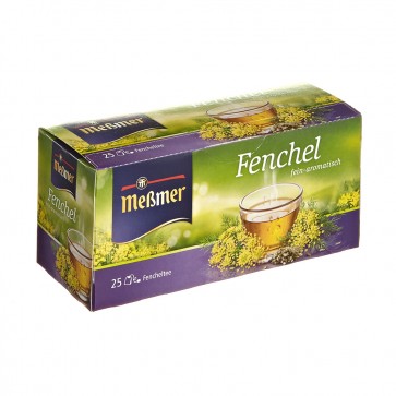 Meßmer Fenchel 25 Teebeutel - 12 Packungen