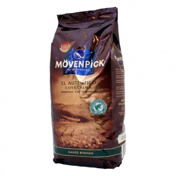 Mövenpick El Autentico Caffe Crema, ganze Bohne, 1000g Packung