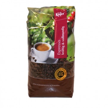 Käfer Espresso Kräftig & Vollmundig, 1kg ganze Bohnen