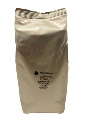 Mocca Röstkaffee gemahlen 1kg - BMS Hausmarke