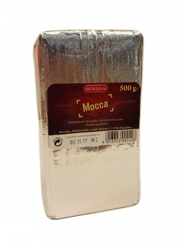 Röstfein Mocca Kaffee -  gemahlen 12 x 500g