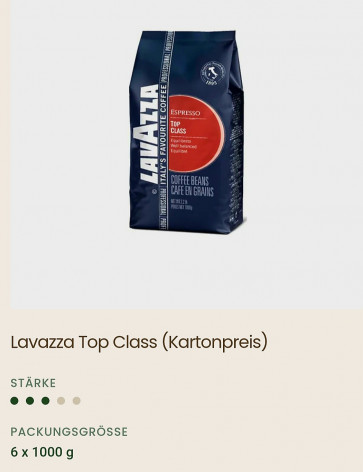 Lavazza Top Class 1000 g