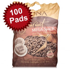 Röstfein Mona Gourmet Kaffeepads Megabeutel - 100 Pads