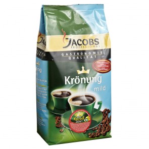 JACOBS Krönung Mild Kaffeepulver 1kg