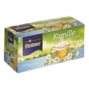 Meßmer Kamille mild 25 Teebeutel - 12 Packungen