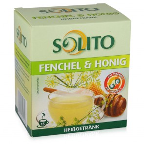 SOLITO Fenchel und Honig Instant Heißgetränk 15x9g