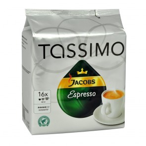 TASSIMO JACOBS Espresso 16 T-Discs - 16 Port.
