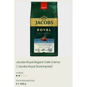 Jacobs Royal Elegant Cafe Crema / Jacobs Royal 